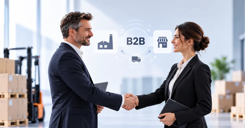 B2B E-Ticaret Nedir? İşletmeler Arası Dijital Ticaret Rehberi