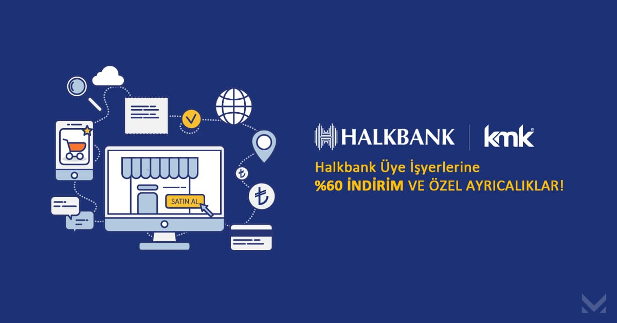 Halkbank ve KMK KOBİler İçin E-ticarette Dev İndirim Sağlıyor